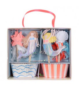 Let's be Mermaids Cupcake Törtchen Kit