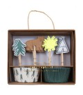 Tipi Party Cupcake Törtchen Kit