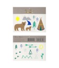 Teepee Party Temporary Tattoos