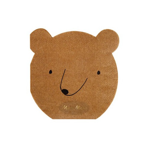 Small Bear Napkins