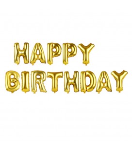 Ballons Mylar Lettres Dor