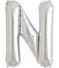 Ballon Mylar Argenté N