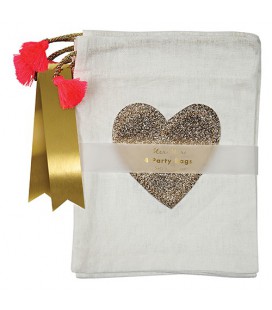 4 Star Linen Party Bags