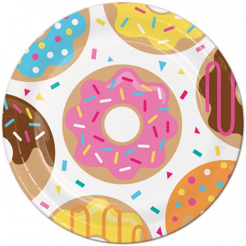 Grandes Assiettes Donut Party