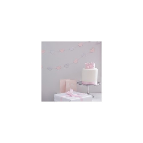 Prinzessin Herz Girlande