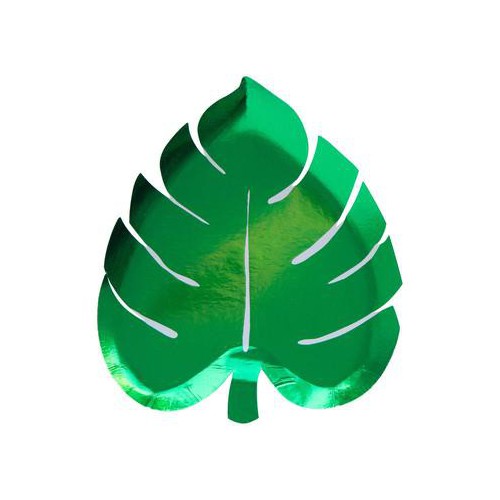 Palm Tree Plate Leaf