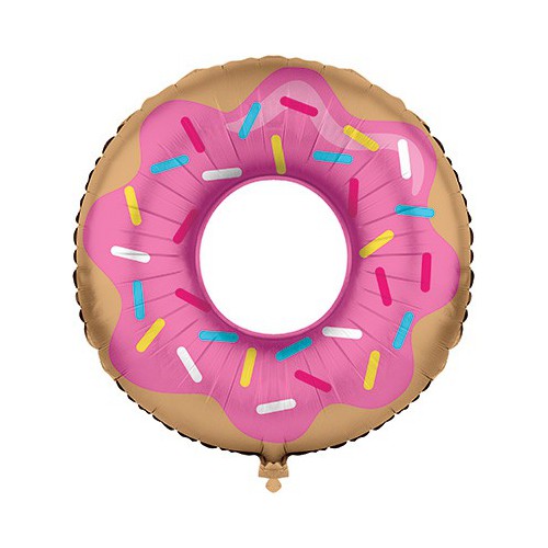 Donut Party Mylar Balloon
