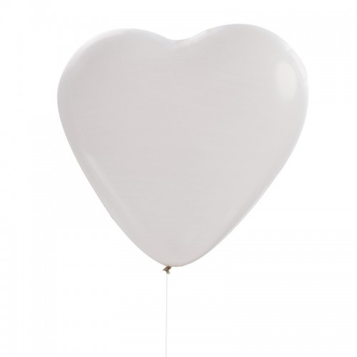 6 Giant White Balloons