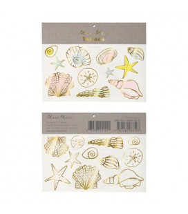 2 Tatouages Coquillages