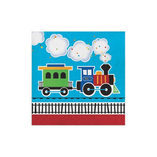 Serviettes Petit Train