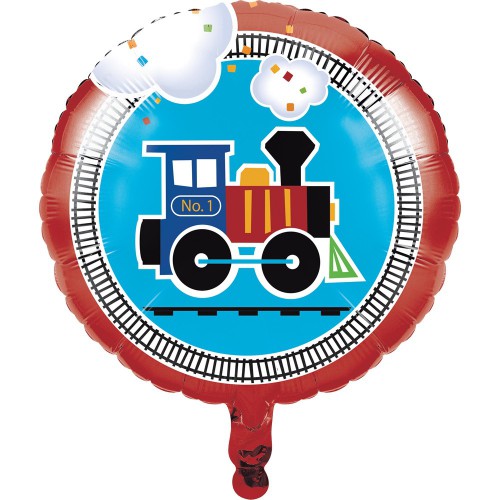 Ballon Mylar Petit Train