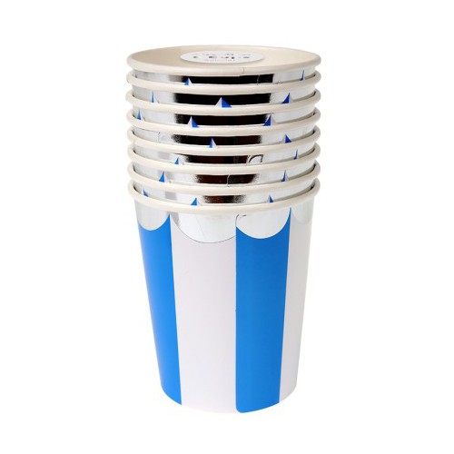 8 Blue Cups Meri Meri