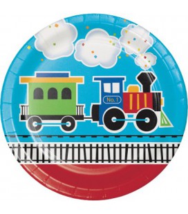 Assiettes Petit Train
