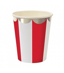 8 Becher Rot Meri Meri