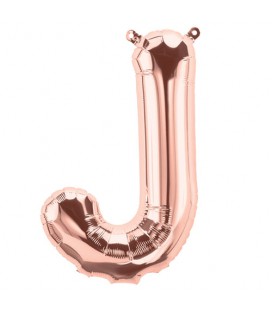 Ballon Mylar Rose Gold J