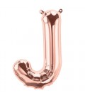 Ballon Mylar Rose Gold J