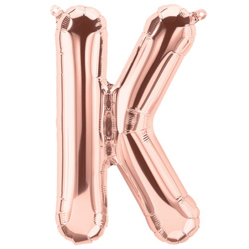 Ballon Mylar Rose Gold J