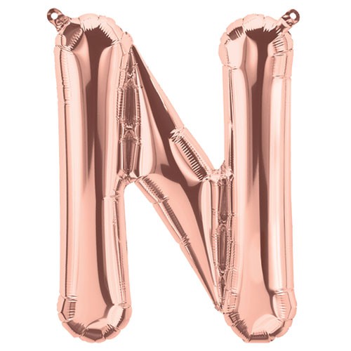 Rose Gold N Mylar Balloon