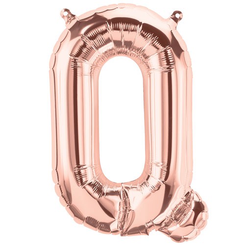 Ballon Mylar Rose Gold Q