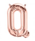 Rose Gold Q Mylar Balloon