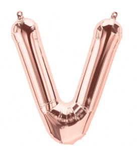 Ballon Mylar Rose Gold V