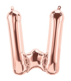 Ballon Mylar Rose Gold W