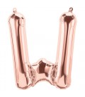 Ballon Mylar Rose Gold W