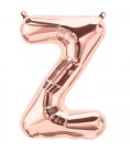 Rose Gold Z Mylar Balloon
