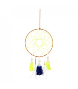 Blue & Yellow Dreamcatcher