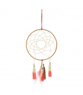 Pink & Gold Dream Catcher