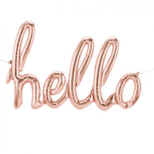 Ballon Mylar Hello