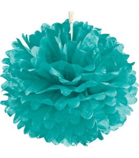 Small Turquoise Pom Pom