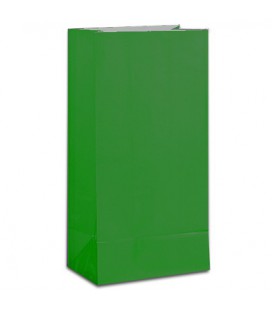 12 Pochettes Cadeaux Papier Vert