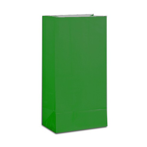 12 Pochettes Cadeaux Papier Vert