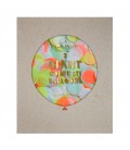 3 Neon Giant Confetti Balloons