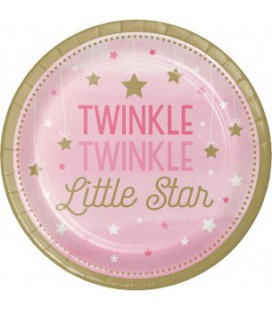 Big Plates Little Star Pink