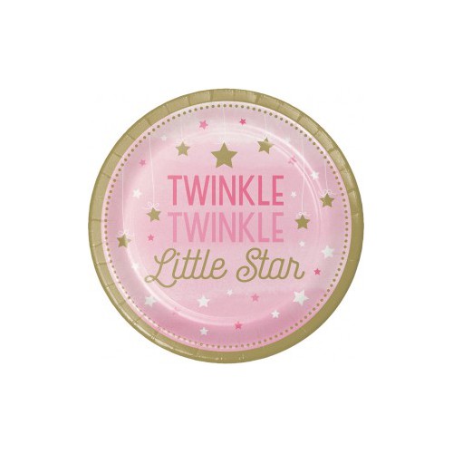 Big Plates Little Star Pink