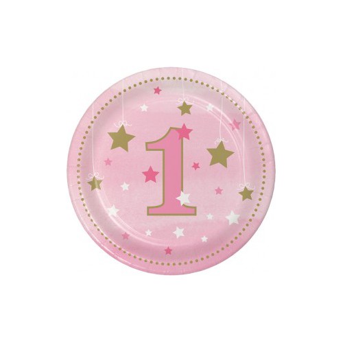 Cake Plates Little Star Pink
