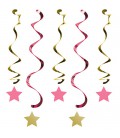 Hängedekoration Little Star Pink
