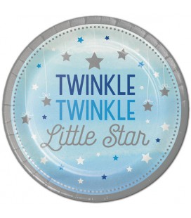 Big Plates Little Star Blue