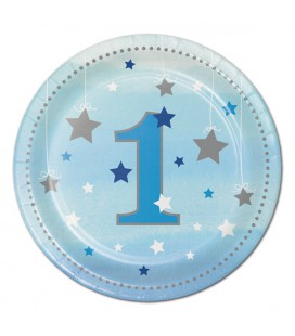 Cake Plates Little Star Blue