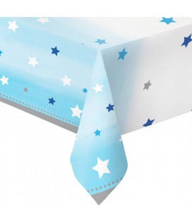 Nappe Little Star Bleu
