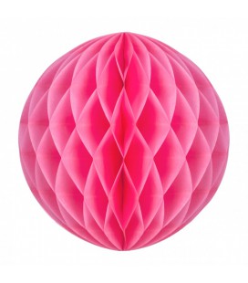 Petite Boule Alvéolée Néon Rose