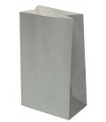 10 Silver Paper Party Bags