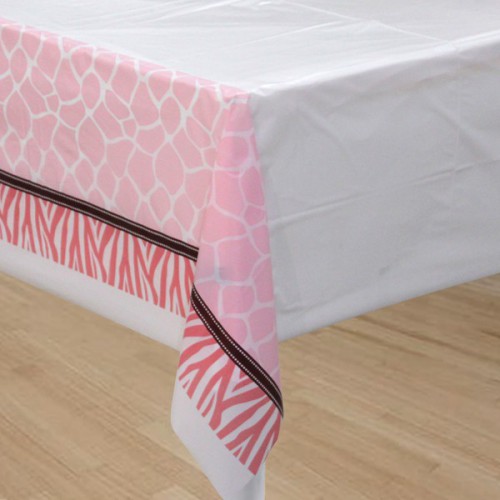 Nappe Baby Shower Safari Rose