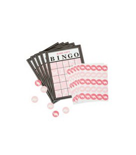 Bingo Baby Shower Safari Rose