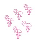 Flamingo Paper Clips