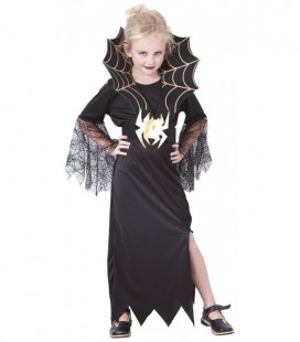 Kinderverkleidung Schwarze Witwe