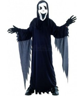 Black Ghost Costume with Mask