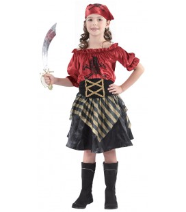 Déguisement luxe Pirate fille
